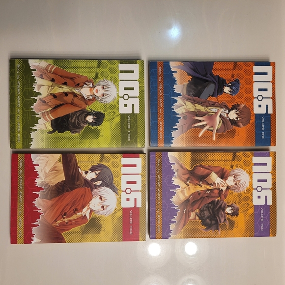 NO.6 Volumes 1 Through 4 Manga Series By Atsuko Asano and Hinoki Kino paperback - Picture 3 of 15